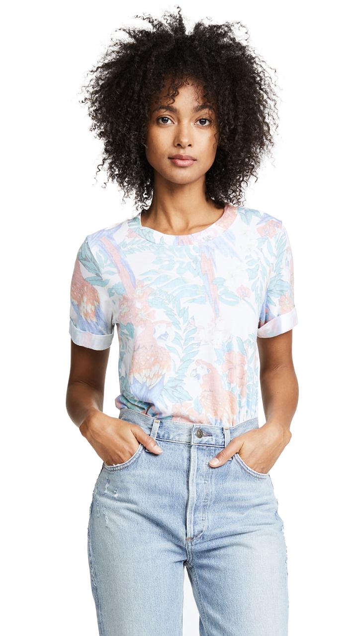 Sol Angeles Jungle Rolled Crew Tee