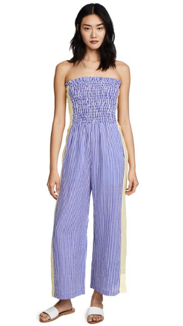 A Peace Treaty Pirata Ruched Jumpsuit