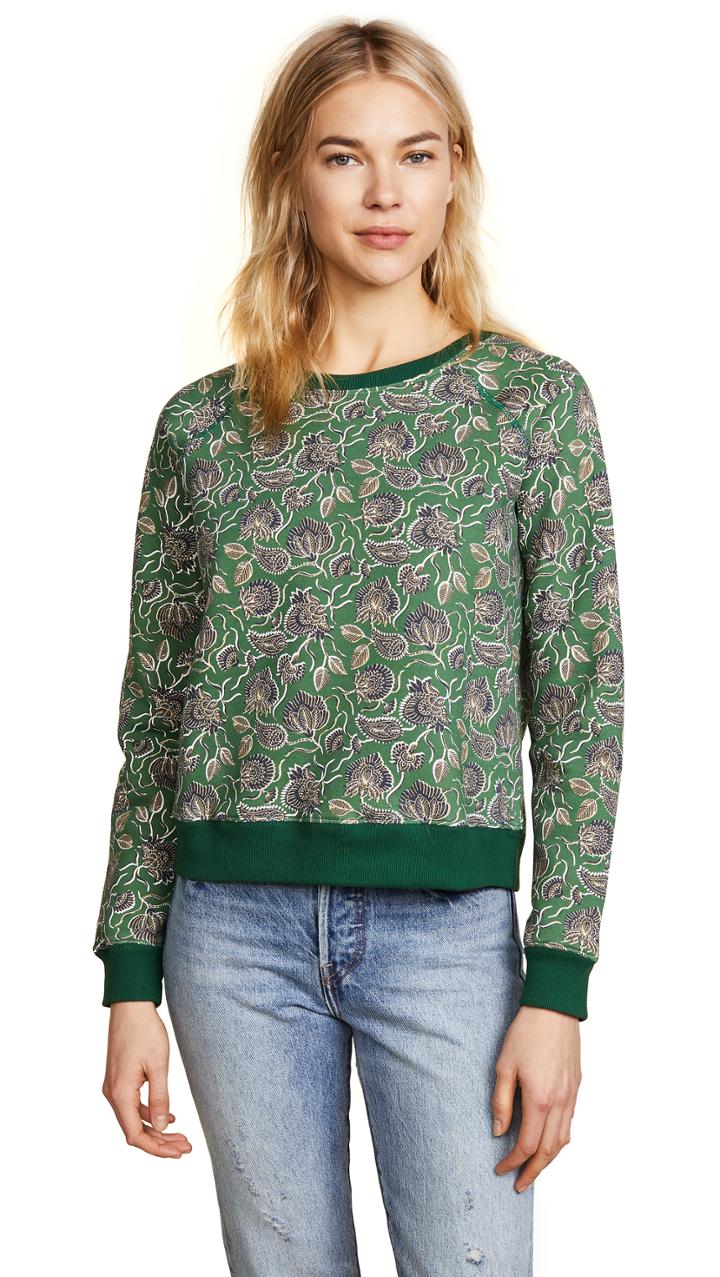 Rebecca Minkoff Lotus Paisley Sweatshirt