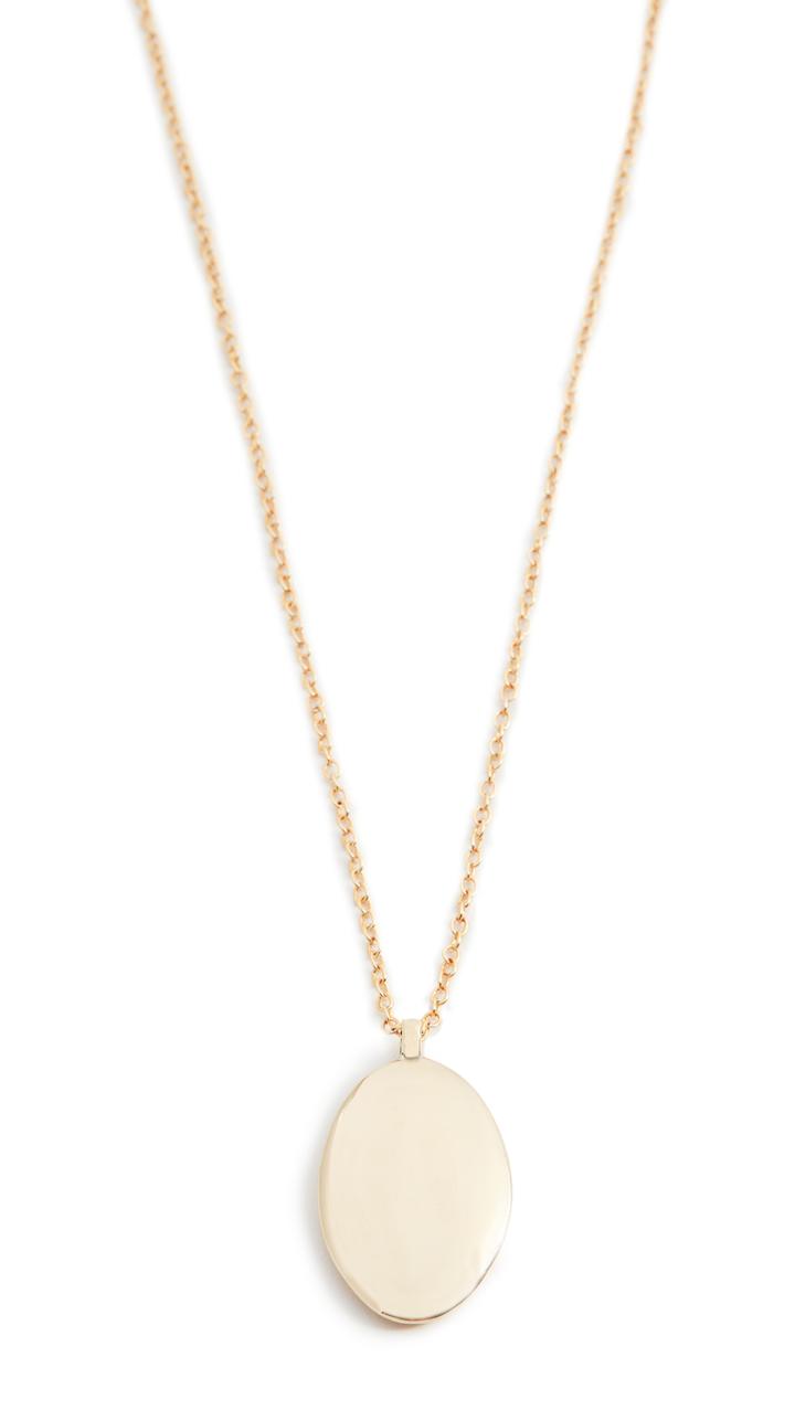 Soko Oval Medallion Pendant Necklace