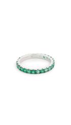 Shay Emerald Ombre Eternity Ring