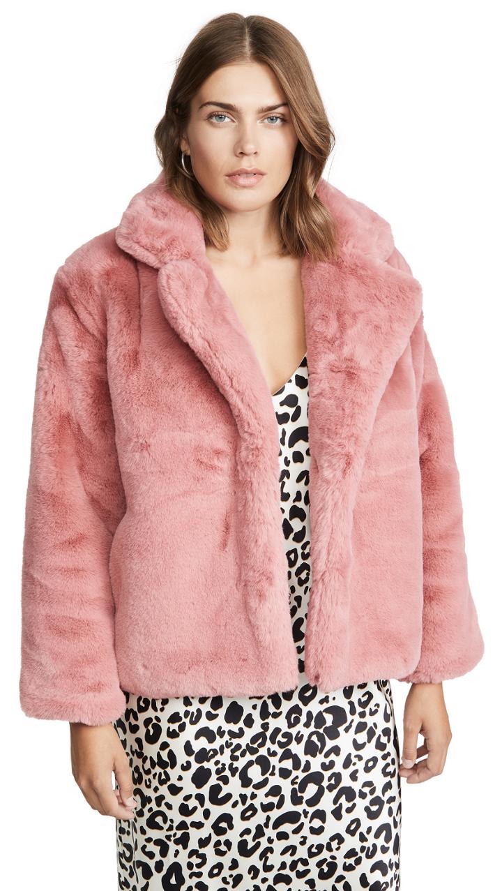 Apparis Manon Faux Fur Jacket