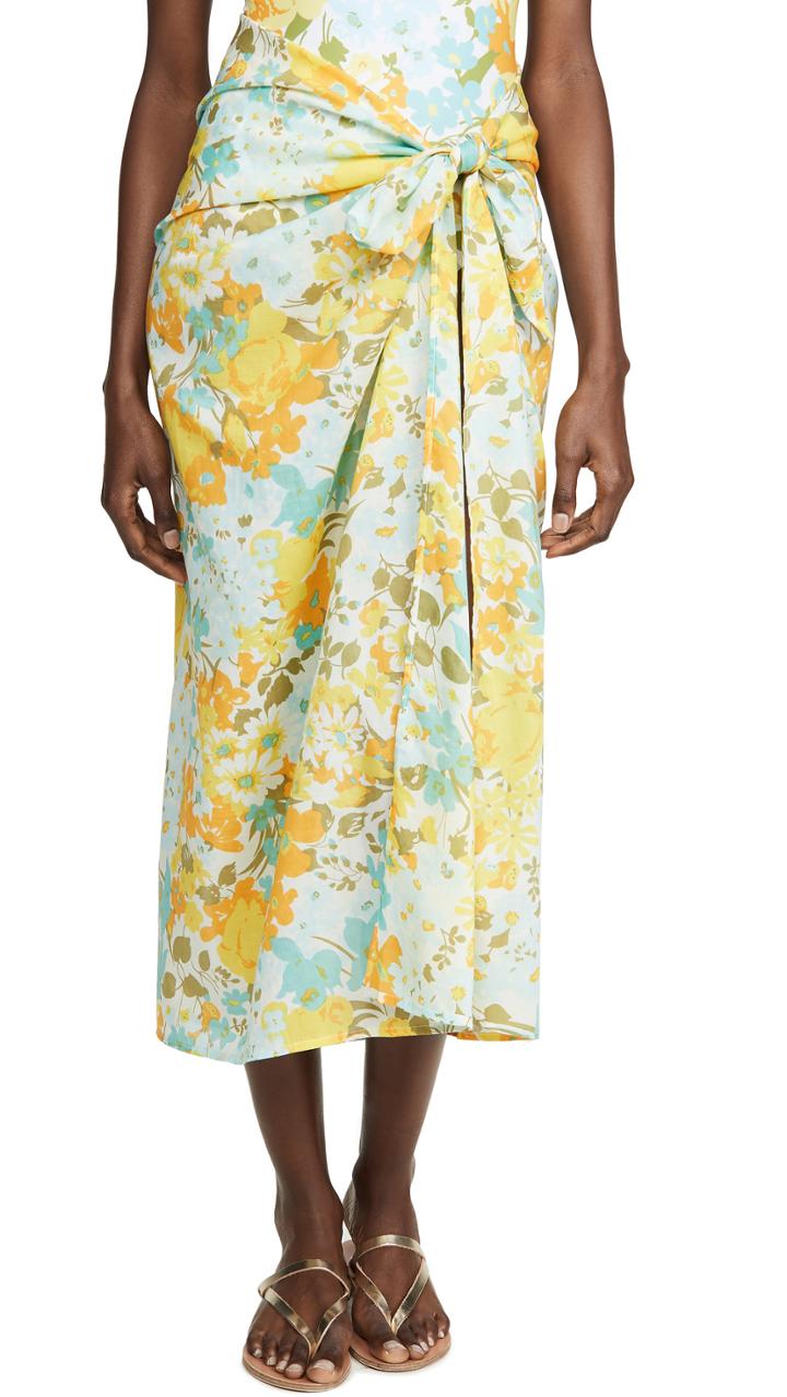 Faithfull The Brand Floral Pareo