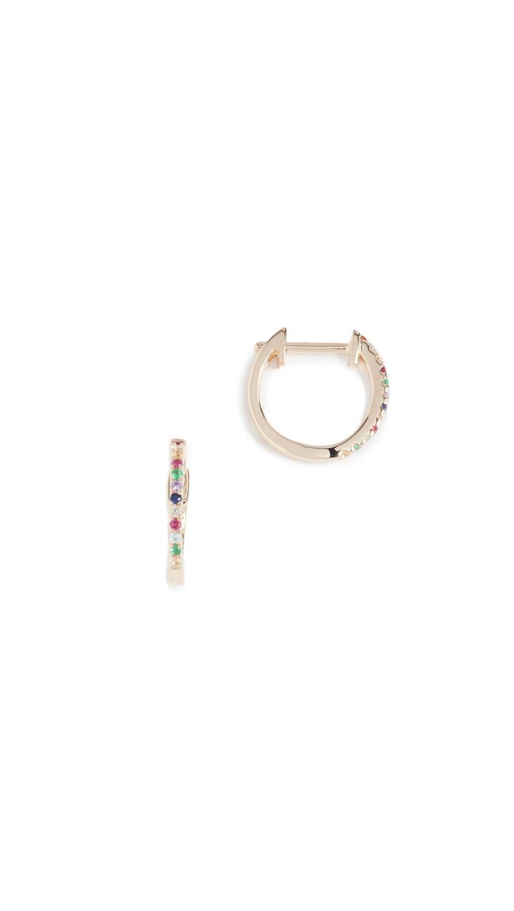 Ariel Gordon Jewelry Candy Crush Huggie Earrings