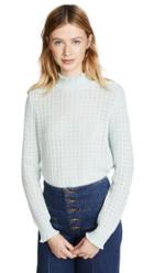 Marc Jacobs Long Sleeve Mock Neck Cashmere Sweater