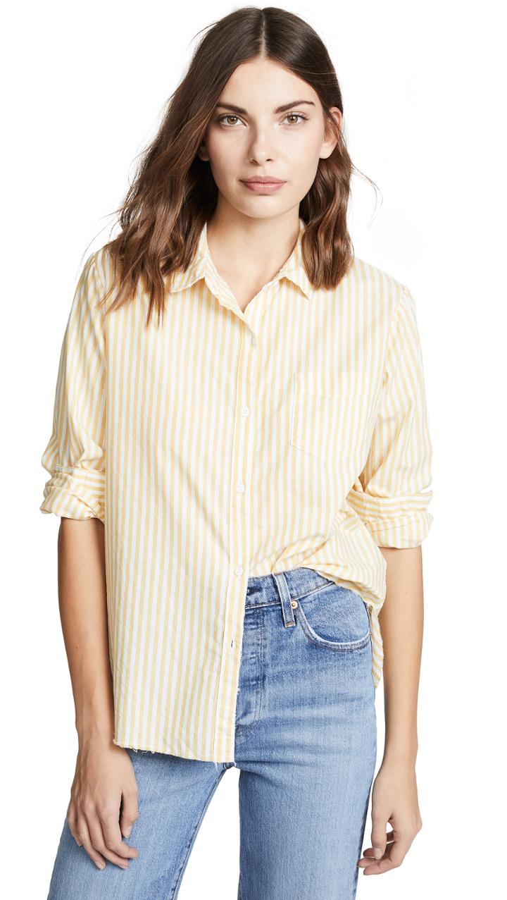 Stateside Striped Oxford Buttondown Shirt