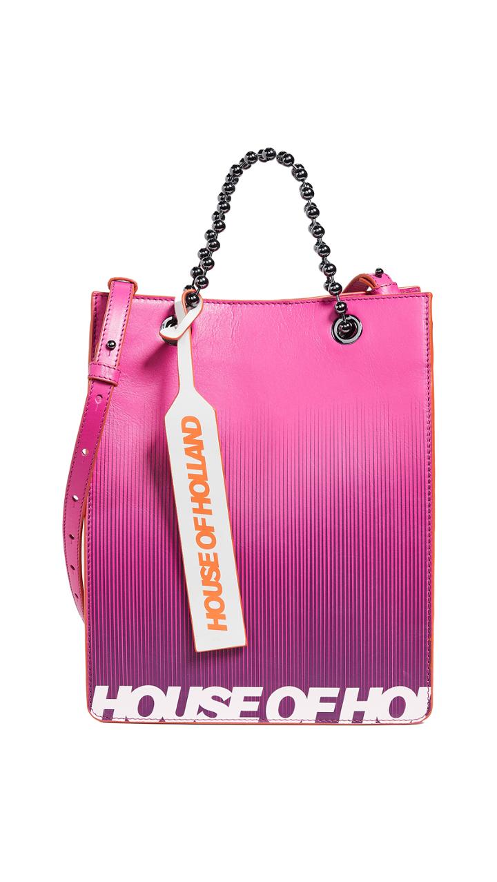 House Of Holland Printed Mini Tote Bag