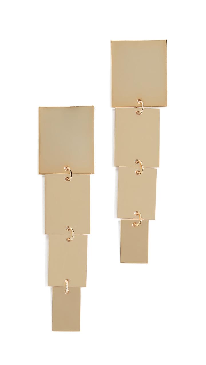 Cult Gaia Metal Flo Earrings