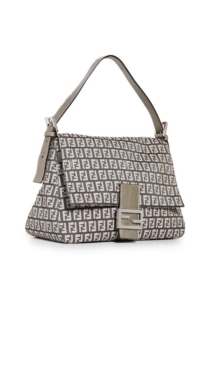 What Goes Around Comes Around Fendi Silver Lurex Mama