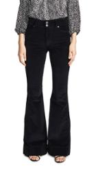 Alice Olivia Jeans Beautiful Exposed Button Bell Jeans