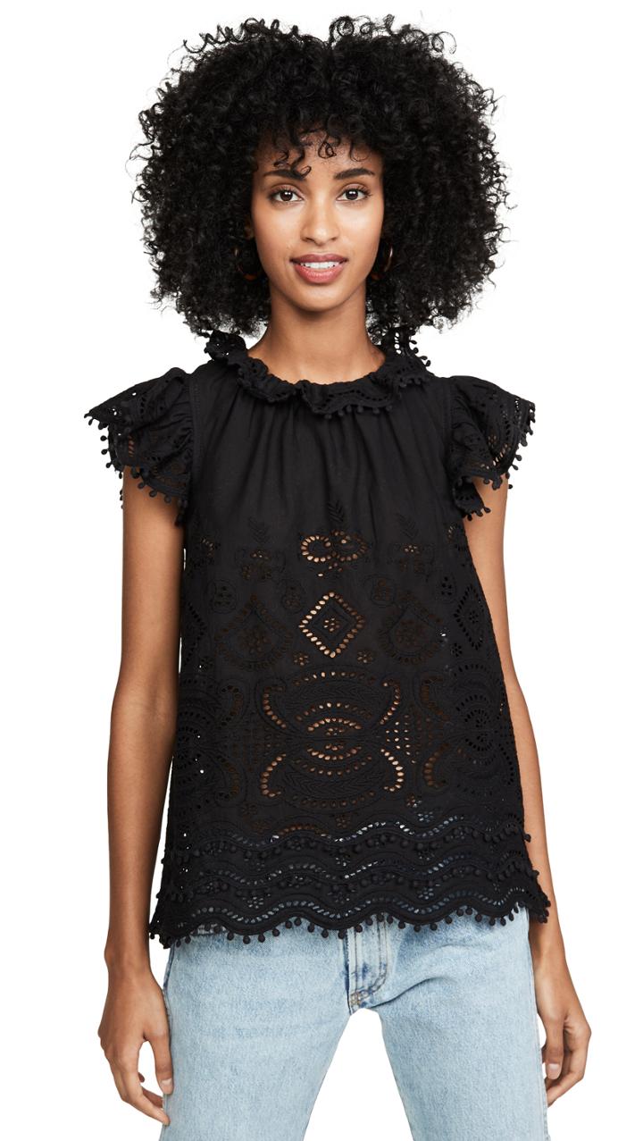 Sea Naomie Flutter Top