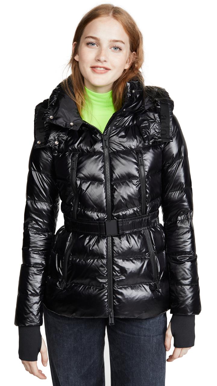 Add Down Hooded Down Jacket