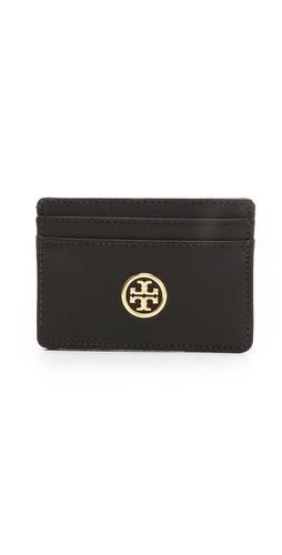 Tory Burch Saffiano Slim Card Case