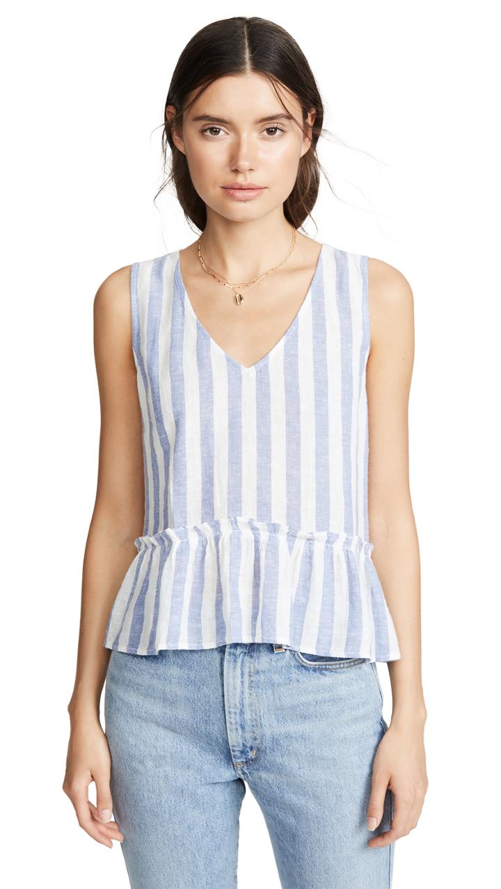 Rails Mira Linen Top