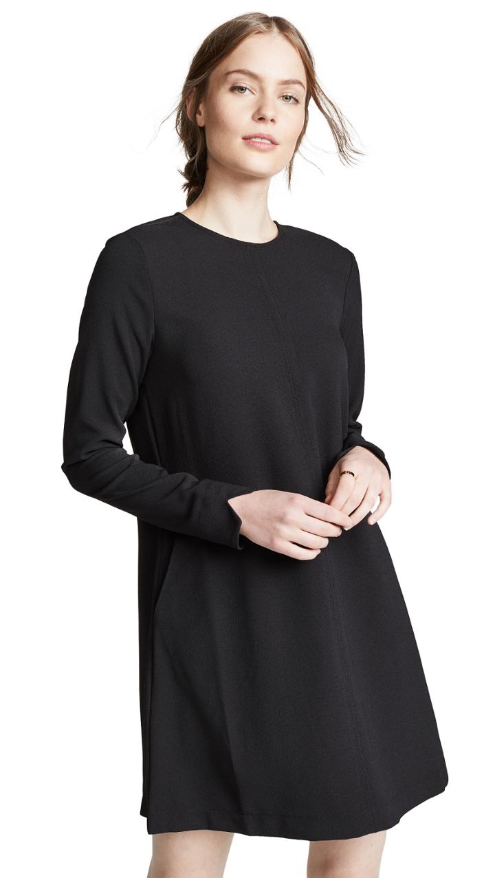 Ganni Heavy Crepe Dress