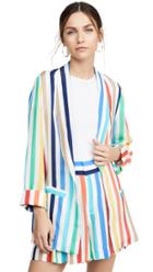 Alice Olivia Kylie Easy Shawl Collar Jacket