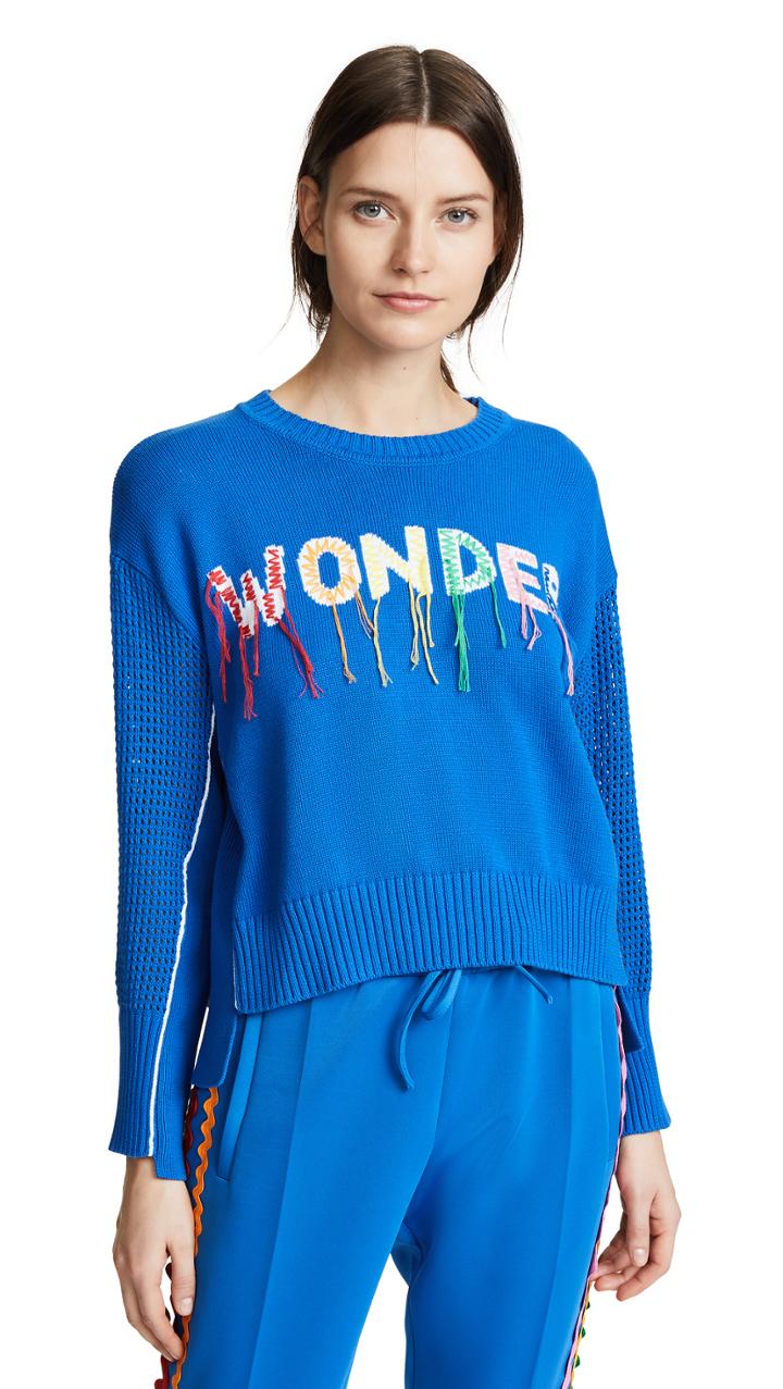 Mira Mikati Wonder Hand Embroidered Sweater
