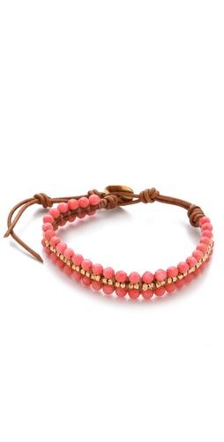 Chan Luu Coral Beaded Bracelet