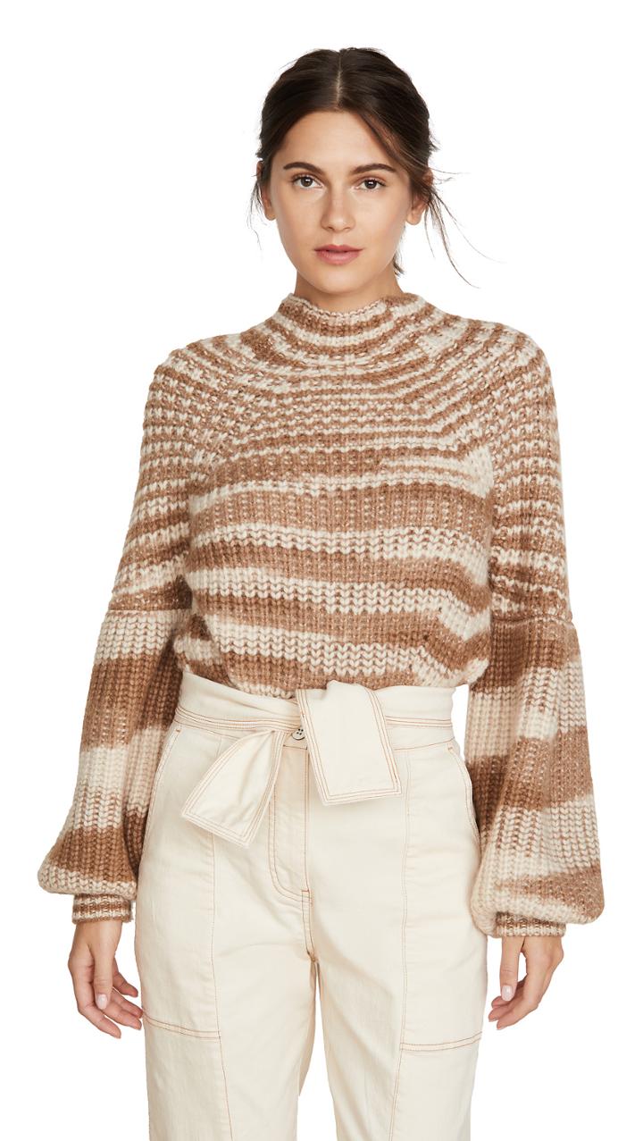Ulla Johnson Lucille Alpaca Turtleneck Sweater