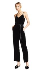 Rag Bone Jamie Velvet Jumpsuit