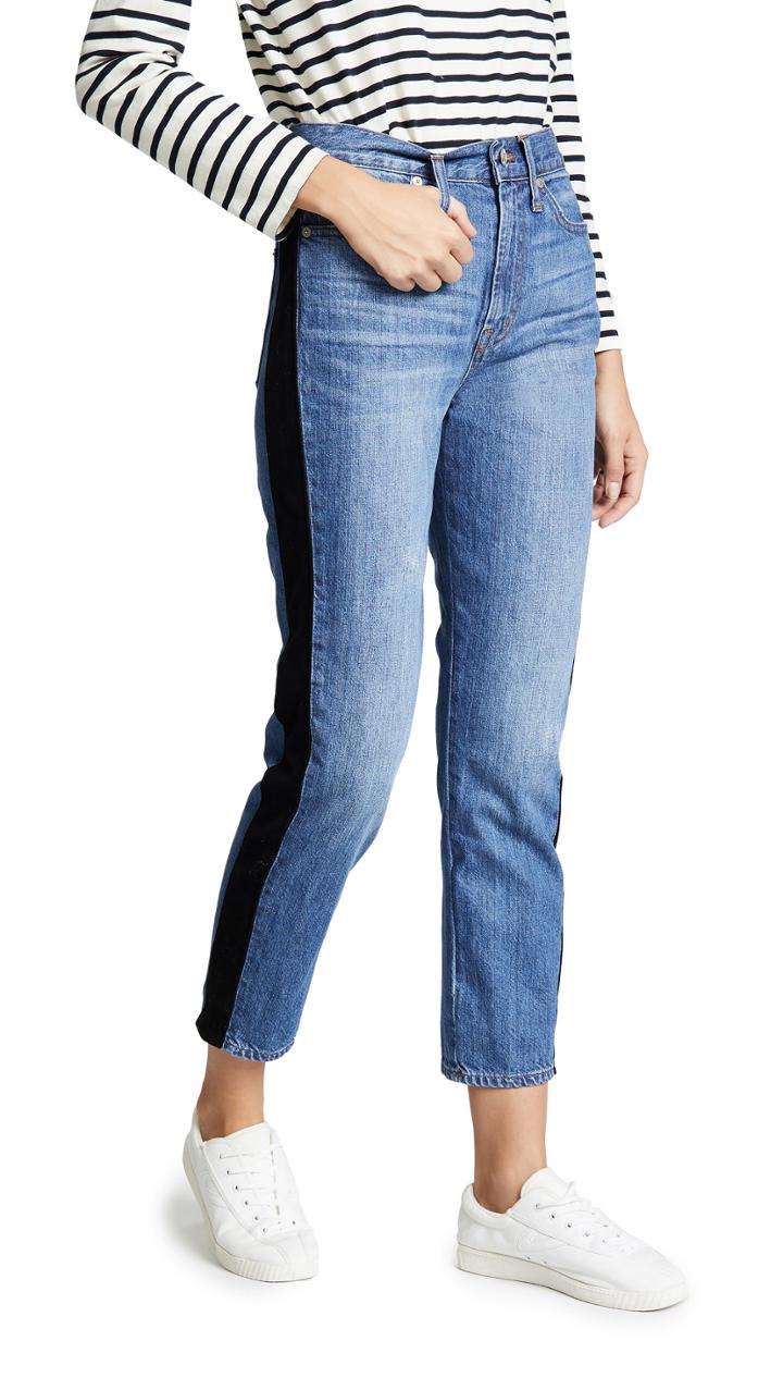 Madewell Vintage Tux Stripe Jeans