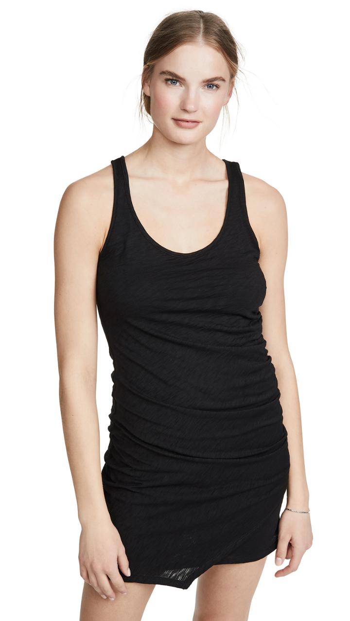 Goldie Ruched Tee Dress