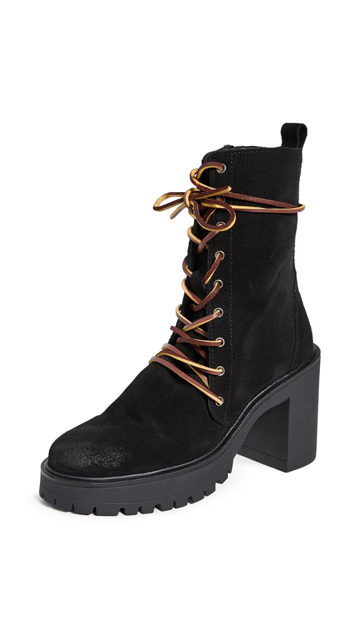 Free People Dylan Lace Up Boots