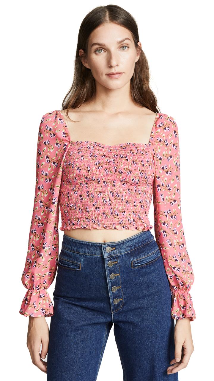 Likely Camilla Floral Arabella Top