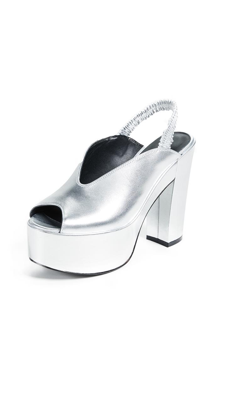Opening Ceremony Gloria Peep Toe Heels