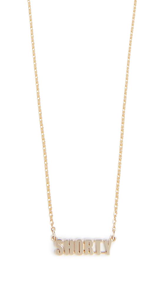 Established 14k Gold Shorty Necklace