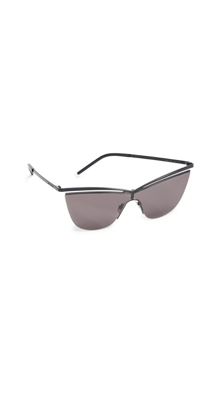 Saint Laurent Sl 249 Metal Cat Eye Sunglasses