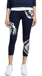 Tory Sport Soho Floral Reflective Cropped Leggings