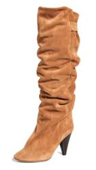 Isabel Marant Lacine Velvet Wrinkled Boots