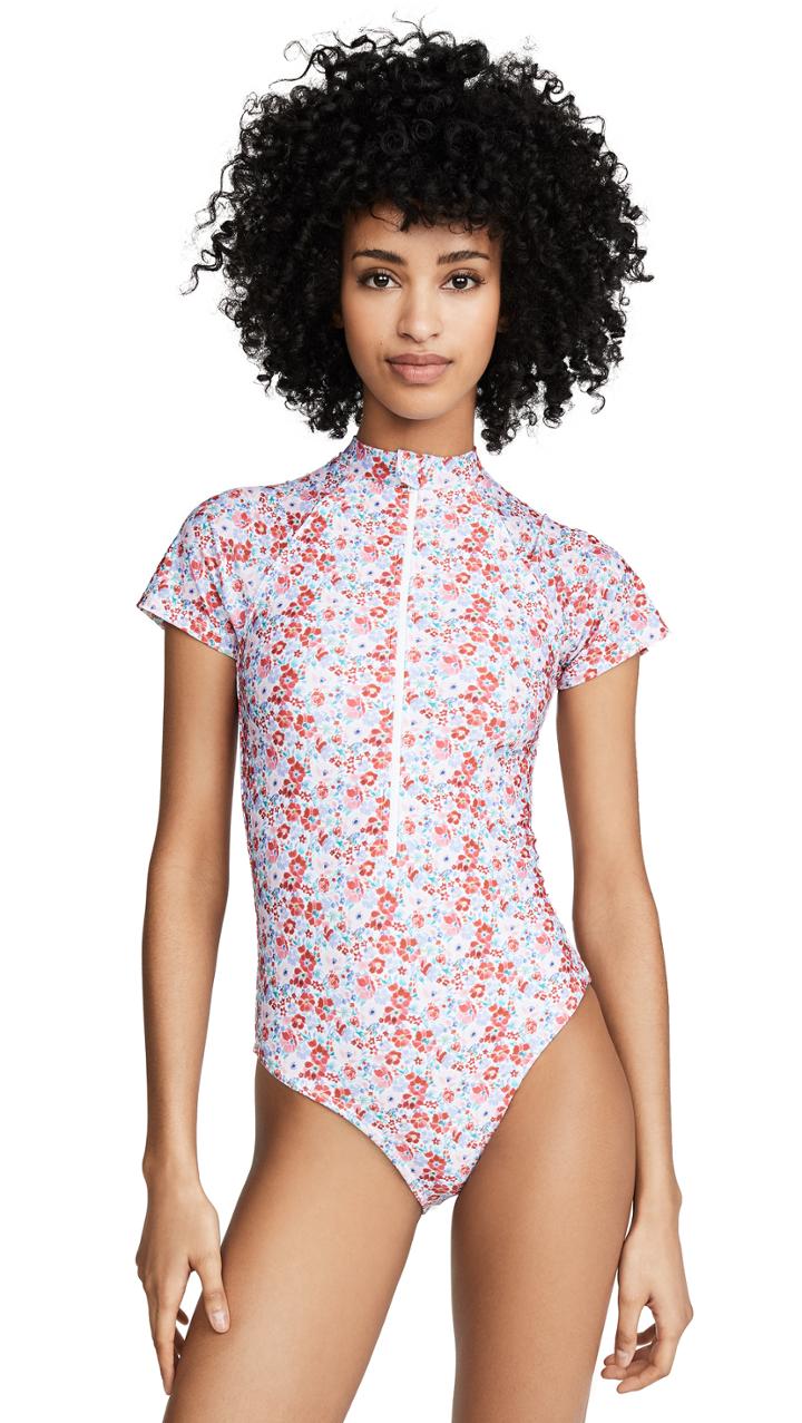 Shoshanna Ditzy Blossom One Piece