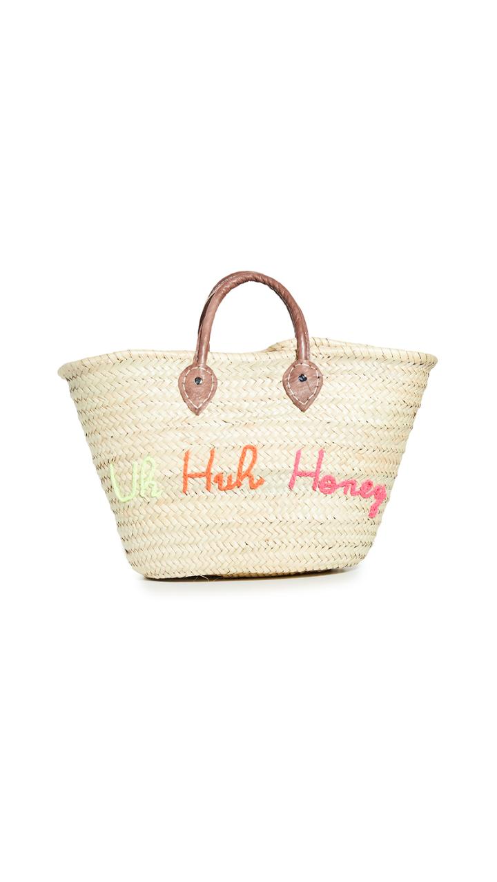 Poolside Bags Le Shortie Uh Huh Honey Tote Bag 