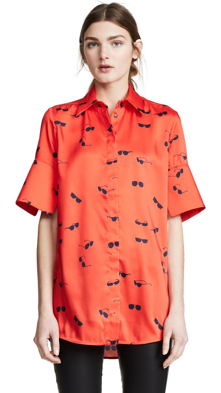 Victoria Victoria Beckham Short Sleeve Shirt