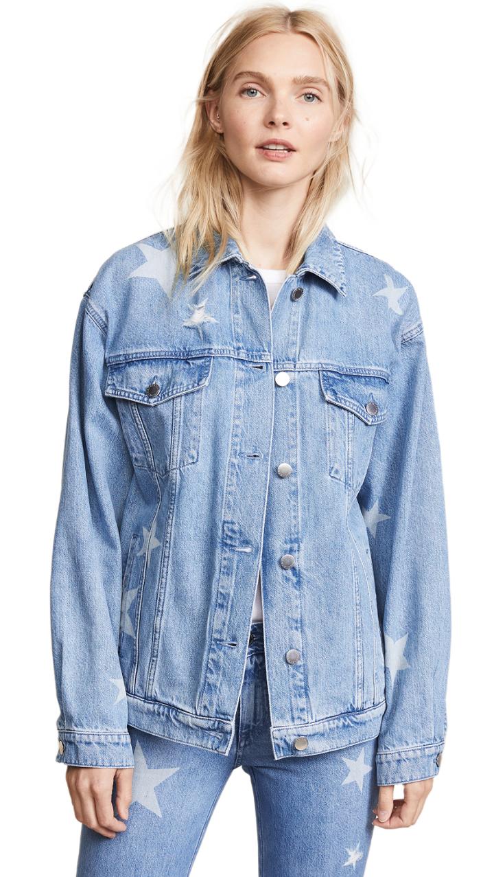 Stella Mccartney Denim Stars Jacket
