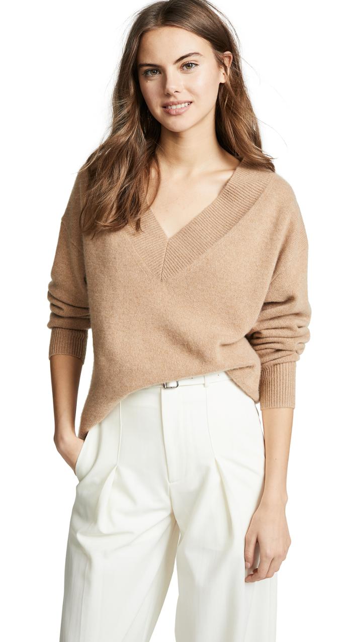 Edition10 V Neck Cashmere Sweater