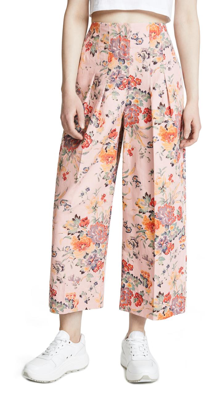 Rebecca Taylor Marlena Floral Pants