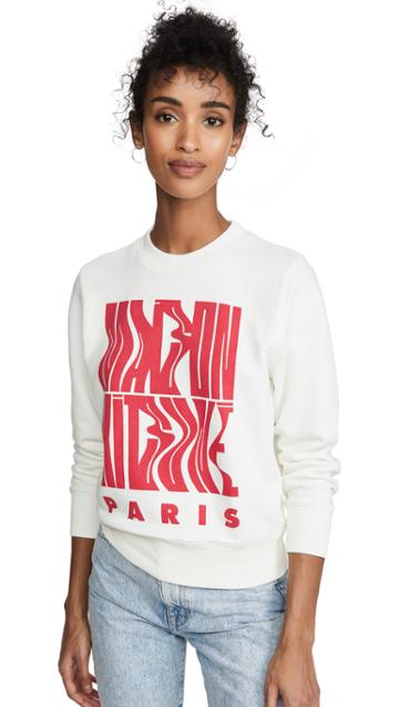 Maison Kitsune Sweatshirt Wavy Mk