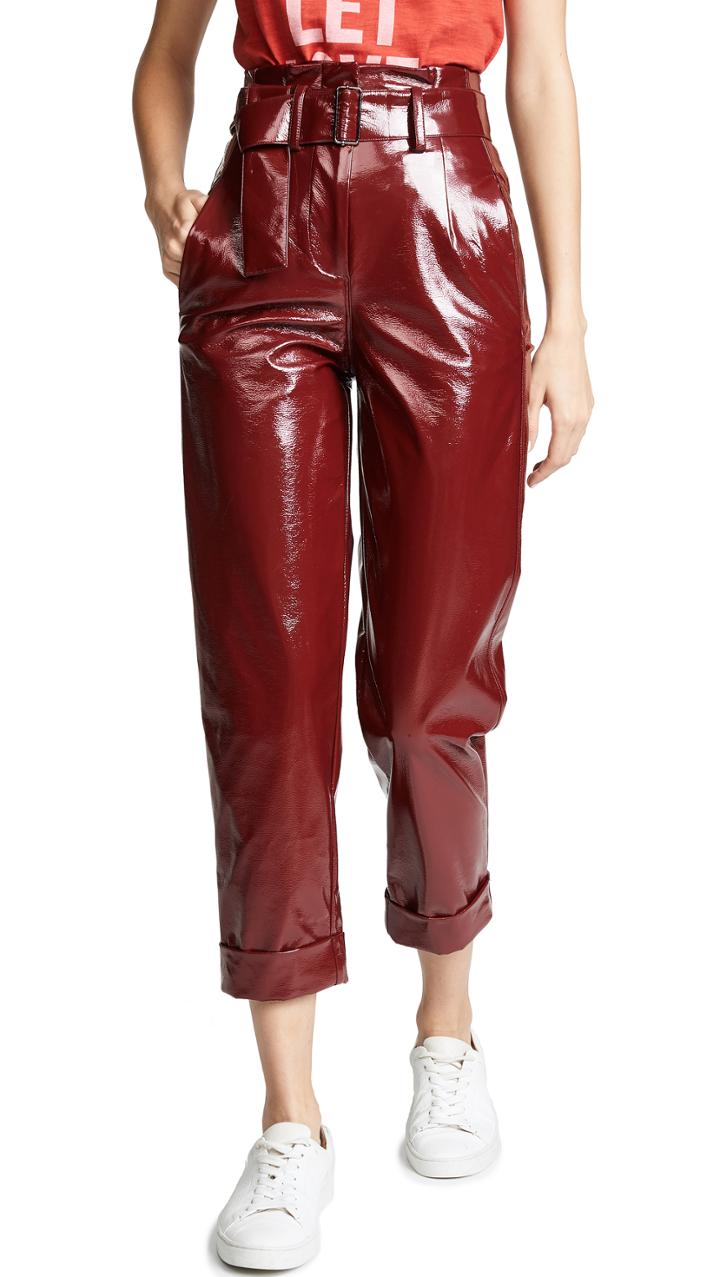Nicholas Crinkle Pvc Trousers