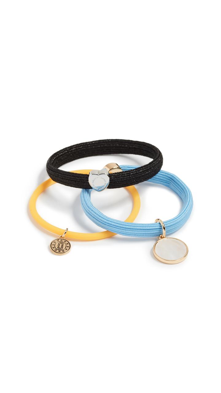 Marc Jacobs Medallion Pony Hair Tie Set