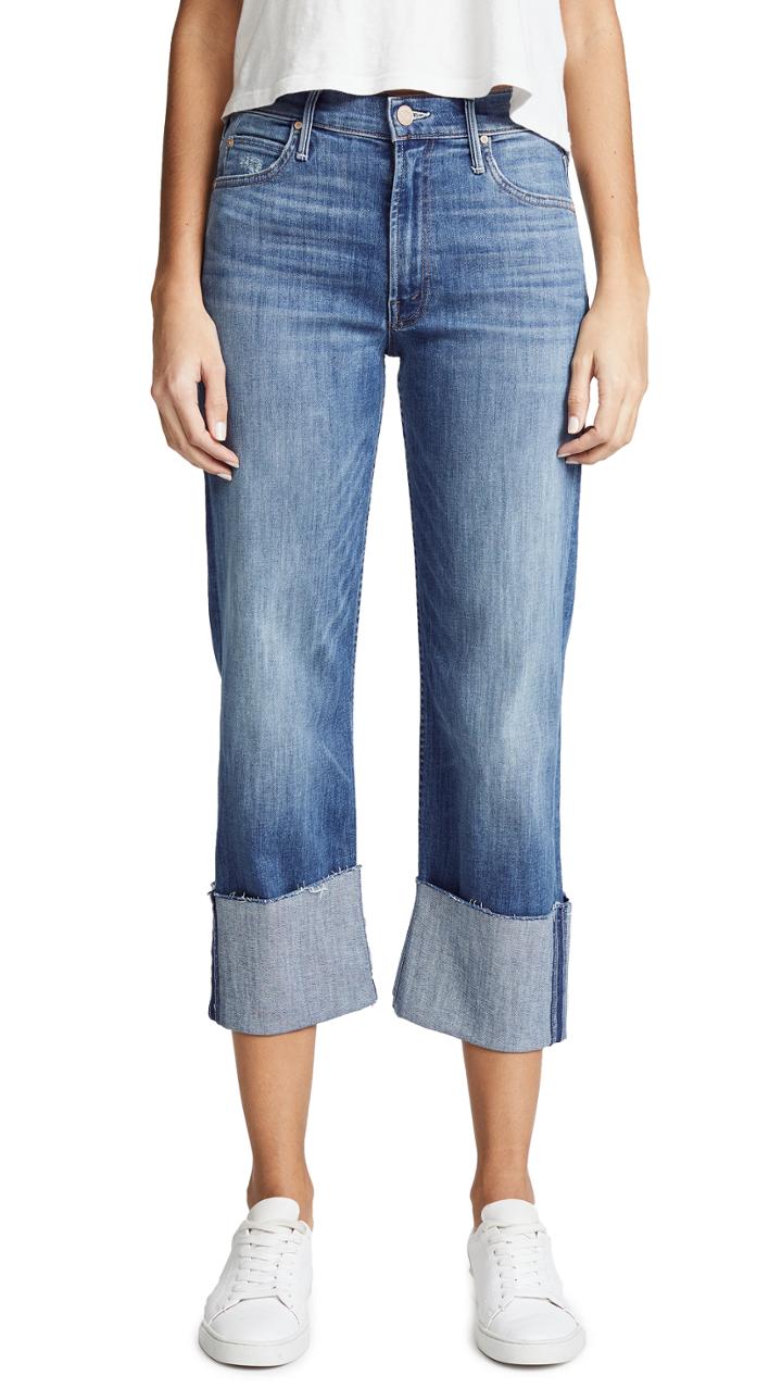 Mother The Dutchie Cuff Chew Jeans