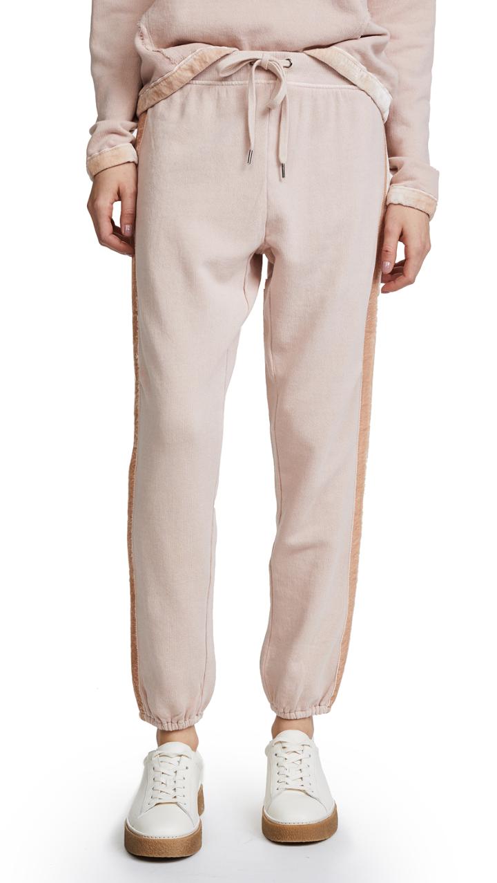 Splendid Mixed Media Joggers