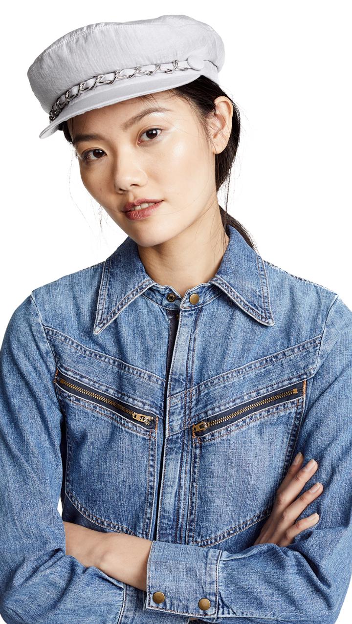 Eugenia Kim Marina Newsboy Hat