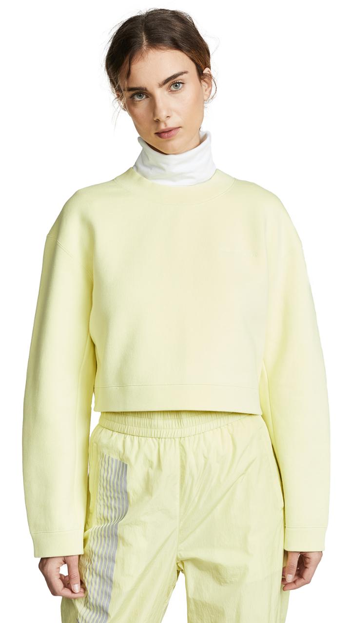 Alexanderwang T Terry Cropped Pullover