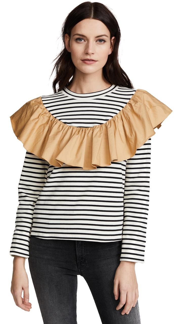 English Factory Pom Pom Sweater