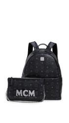 Mcm Small Medium Trio Stark Backpack