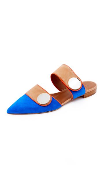 Malone Souliers X Roksanda Lee Slip On Flats