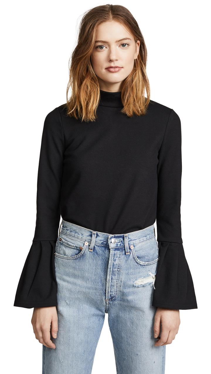 J O A Bell Sleeve Top